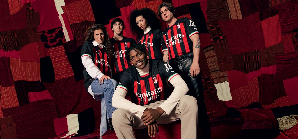 Puma AC Milan Home Soccer Jersey 2022/23