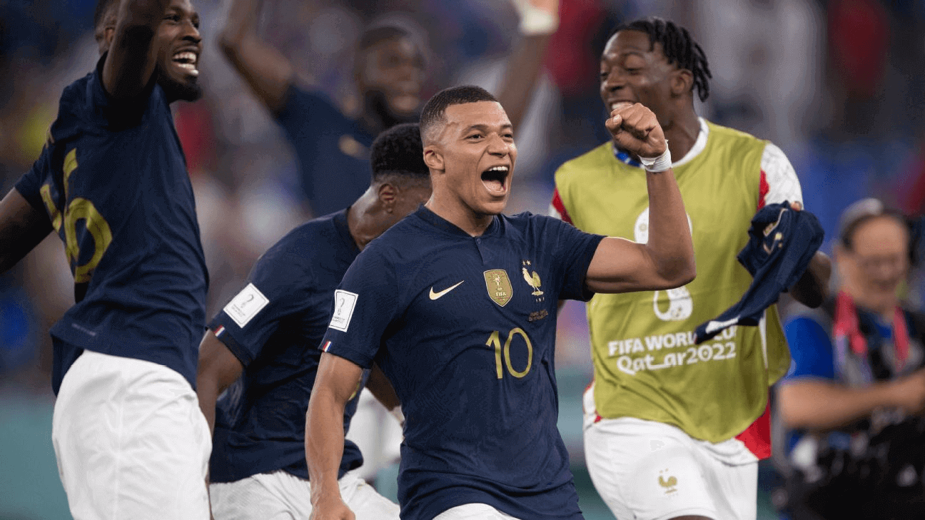 MBAPPE #10 France Home Jersey