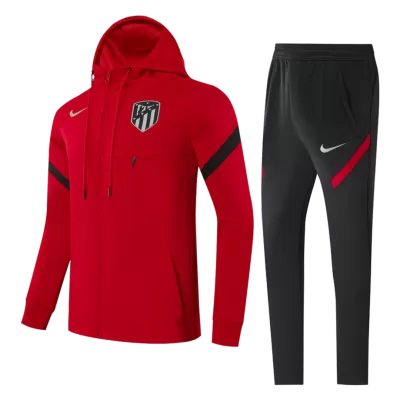 Atletico Madrid Hoodie Tracksuit 2021 Red - myjersey