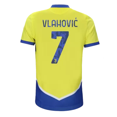 VLAHOVIĆ #7 Juventus Third Away Authentic Jersey 2021/22 Men - myjersey