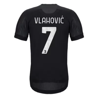 VLAHOVIĆ #7 Juventus Away Authentic Jersey 2021/22 Men - myjersey