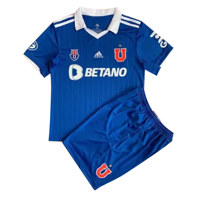 Club Universidad de Chile Home Kids Jerseys Kit 2022 - myjersey