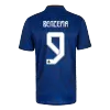 BENZEMA #9 Real Madrid Away Jersey 2021/22 Men - myjersey