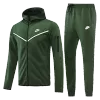 Hoodie Jacket Customize Tracksuit Green - myjersey