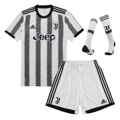 Juventus Home Kids Jerseys Full Kit 2022/23 - myjersey