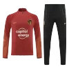 Atletico Madrid 1/4 Zip Tracksuit 2022/23 Red - myjersey