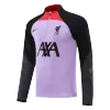 Liverpool 1/4 Zip Tracksuit 2022/23 Purple&Black - myjersey