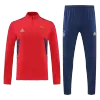 Ajax 1/4 Zip Tracksuit 2022/23 Red - myjersey