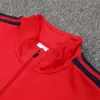 Ajax 1/4 Zip Tracksuit 2022/23 Red - myjersey