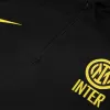 Inter Milan 1/4 Zip Tracksuit 2022/23 Black - myjersey