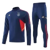 Ajax 1/4 Zip Tracksuit 2022/23 Blue - myjersey