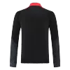 Liverpool 1/4 Zip Tracksuit 2022/23 Black - myjersey