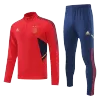 Ajax 1/4 Zip Tracksuit 2022/23 Red - myjersey