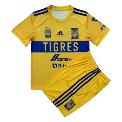 Tigres UANL Home Kids Jerseys Kit 2022/23 - myjersey