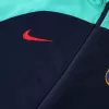 Barcelona Hoodie Tracksuit 2022/23 Green&Navy - myjersey