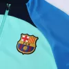 Barcelona 1/4 Zip Tracksuit 2022/23 Green - myjersey