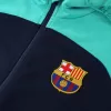 Barcelona Hoodie Tracksuit 2022/23 Green&Navy - myjersey