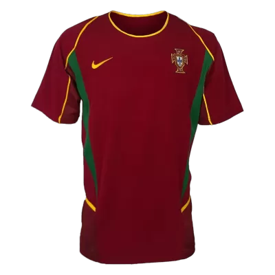 Portugal Home Jersey 2002 Men - myjersey