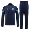 Italy 1/4 Zip Tracksuit 2022 Navy - myjersey