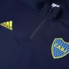 Boca Juniors 1/4 Zip Tracksuit 2022/23 Navy - myjersey