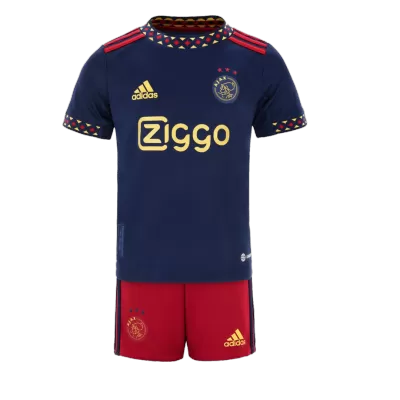 Ajax Away Kids Jerseys Kit 2022/23 - myjersey