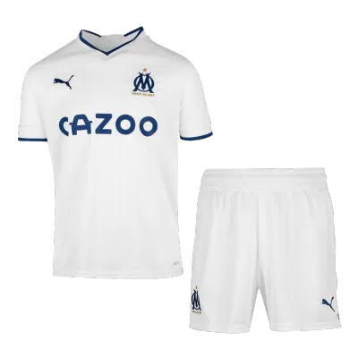 Marseille Home Kids Jerseys Kit 2022/23 - myjersey