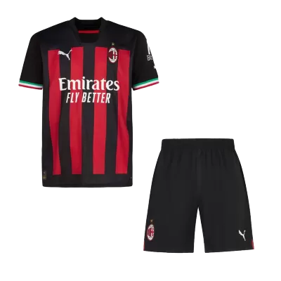 AC Milan Home Kids Jerseys Kit 2022/23 - myjersey