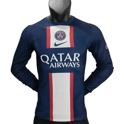 Authentic PSG Home Long Sleeve Soccer Jersey 2022/23 Men - myjersey