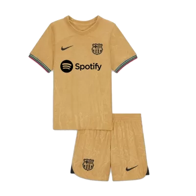 Barcelona Away Kids Jerseys Kit 2022/23 - myjersey