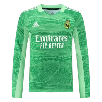 Real Madrid Goalkeeper Long Sleeve Soccer Jersey 2021/22 Men - myjersey