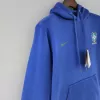 Brazil Sweater Hoodie 2022/23 Men Blue - myjersey