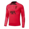 Liverpool 1/4 Zip Tracksuit 2022/23 Red - myjersey