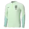 Brazil 1/4 Zip Tracksuit 2022 Green - myjersey