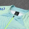 Brazil 1/4 Zip Tracksuit 2022 Green - myjersey