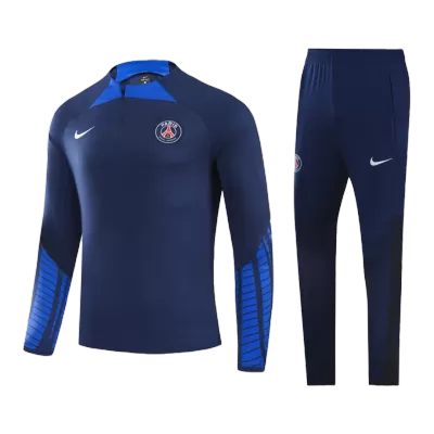 PSG 1/4 Zip Tracksuit 2022/23 Navy - myjersey