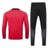 Liverpool 1/4 Zip Tracksuit 2022/23 Red - myjersey