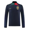 Portugal 1/4 Zip Tracksuit 2022 Black - myjersey