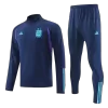 Argentina 1/4 Zip Tracksuit 2022 Royal - myjersey