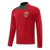 Portugal 1/4 Zip Tracksuit 2022 Red - myjersey