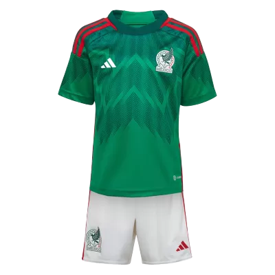 Mexico Home World Cup Kids Jerseys Kit 2022 - myjersey