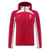 Liverpool Hoodie Windbreaker Jacket 2022/23 Men - Red - myjersey