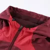 Barcelona Hoodie Windbreaker Jacket 2022/23 Men - Red - myjersey