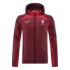 Liverpool Hoodie Windbreaker Jacket 2022/23 Men - Red - myjersey