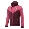 Croatia Hoodie Windbreaker Jacket 2022 Men - Pink - myjersey