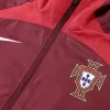 Portugal Hoodie Windbreaker Jacket 2022 Men - Red - myjersey