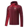 Portugal Hoodie Windbreaker Jacket 2022 Men - Red - myjersey