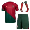 Portugal Home World Cup Jerseys Full Kit 2022 - myjersey