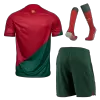 Portugal Home World Cup Jerseys Full Kit 2022 - myjersey