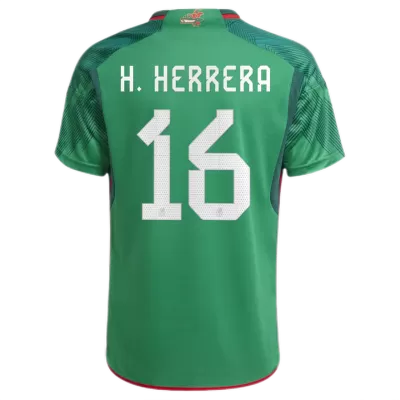 H.HERRERA #16 Mexico Home Jersey World Cup 2022 Men - myjersey