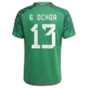 G.OCHOA #13 Mexico Home Jersey World Cup 2022 Men - myjersey